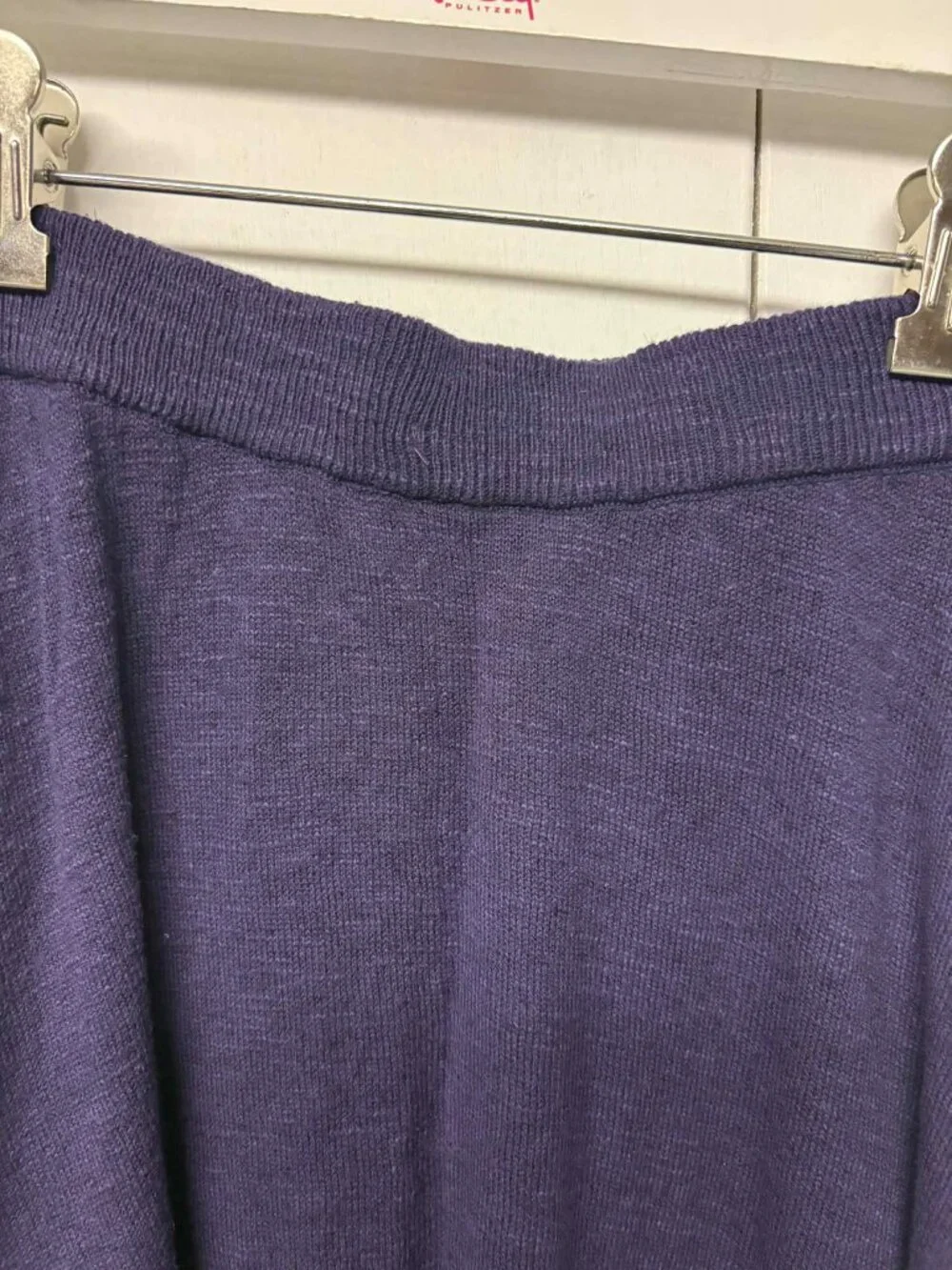 Free-est by Free People asymmetrical sweater knit skirt Medium Purple